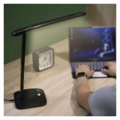 EMOS Chase LED asztali lámpa, fekete (Z7619B)